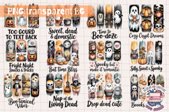 Halloween brushstrokes Bundle Sublimation 43 Clipart PNG Product Image 4