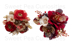 Tags, Flowers, Label, Ephemera, PNG, Junk Journal, clipart Product Image 3