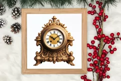 Antique Christmas Ornament Clipart, Christmas Clipart Product Image 3
