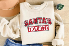 Santa&#039;s Favorite PNG, Christmas Season PNG Design Product Image 3
