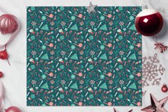 Retro Christmas pattern | 8 Sublimation Tumbler Designs Product Image 3