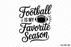 Football is my Favorite Season Game Day Svg | Shirt Svg Product Image 3