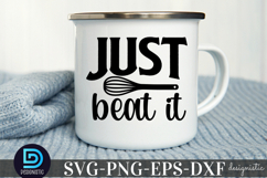 Just beat it SVG, Funny Kitchen SVG Product Image 3
