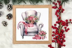Pink Tis The Season Christmas Sublimation, Christmas Clipart Product Image 3