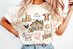 Farm Png, Chicken Png, Farm Animals Png, Farm Life Png Product Image 4