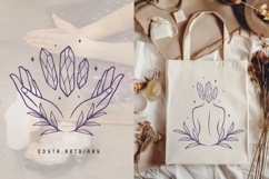 Yoga line art bundle EPS|PNG|SVG|JPG| wellness designs Product Image 3