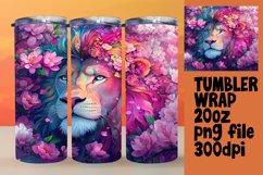 Unique 20oz Sublimation Design , Leo Product Image 1