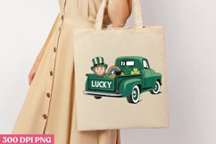 Lucky PNG, St Patricks Day Gnome Sublimat Product Image 3