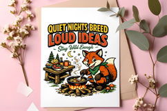 Quiet Nights Loud Ideas Camping Fox Product Image 6