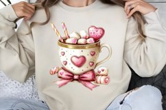 Watercolor Valentine Clipart PNG Product Image 1
