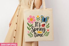 It&#039;s Spring Time PNG, Hello Spring Sublimation PNG Product Image 3