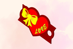 Heart, Love, 40 OZ Tumbler, STL/3MF files for 3D Printing Product Image 3