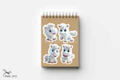 Cute little horse stickers- 6 Variations Product Image 3