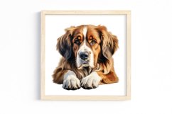 Cute Sleeping Dogs Clipart Product Image 3