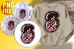 3 Doodle Letter Sweet Heart Joyful Holiday! Product Image 1