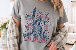 Liberty And Freedom USA 1776 Svg, independence Day Svg. Product Image 4