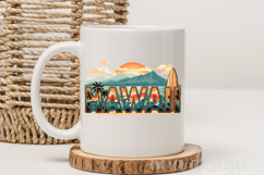 Hawaii State PNG, Vintage Aloha Surf &amp; Ocean Sublimation Product Image 3