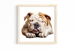 Cute Sleeping Dogs Clipart Product Image 3