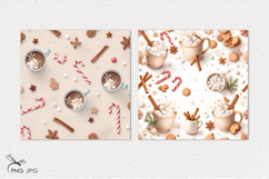 Christmas digital paper, background clipart Product Image 3