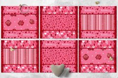 Valentine sublimation | Skinny tumbler glitter design bundle Product Image 3