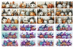 Mega Halloween Mug Bundle, Halloween Bundle, Mug Designs Product Image 3