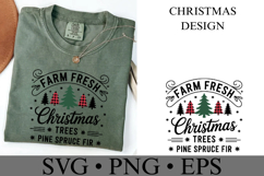 Farm Fresh Christmas Trees Svg | Christmas svg | Shirt Svg Product Image 4