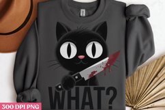 What ?? PNG Funny Cat Lover Sublima Product Image 3