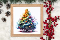Christmas Tree Clipart Sublimation, Christmas PNG Product Image 3