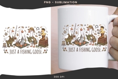 Fishing geese png design for T-shirts Product Image 3