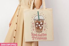 Iced coffee princess PNG, Iced Coffee Mental Product Image 3
