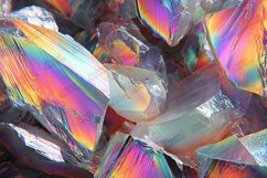 Holographic Crystal Shards Iridescent Texture Background Product Image 1