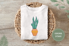 Hand Drawn House Plant Illustration, Cartoon House Plant Product Image 3