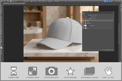 Cap On Luxury Display Product Image 2