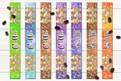 Coffee watercolor gnome | 14 Wristlet &amp; key chain designs Product Image 3