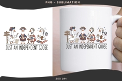 Independent goose png design for T-shirts Product Image 3