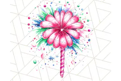 Pink Summer Clipart, Cute Beach Icons, Aesthetic PNG Product Image 3