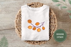 Autumn Berries Illustration, Berry PNG, Autumn Print Product Image 3
