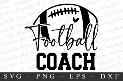 Football Coach SVG | SVG Cut files | Cricut Product Image 1