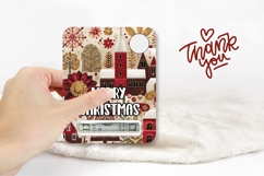 Abstract Christmas City Money Card, Christmas Gift Card Product Image 3