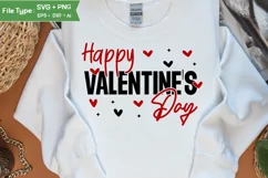 Happy Valentine's Day SVG | Valentine Quote SVG PNG Product Image 3