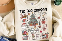 Tis The Season Christmas Sublimation, Christmas Png Product Image 2