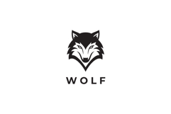 Wolf Head Logo Design Vector Illustration Product Image 3