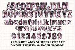 Baseball Sport Alphabet png clipart, baseball letters doodle Product Image 3