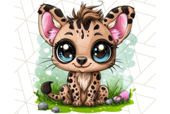 Safari Animals Clipart Png, Cute Kawaii Style for Crafts Product Image 3