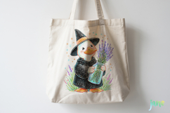 Pastel Witchy Goose Clipart Sublimation Product Image 4