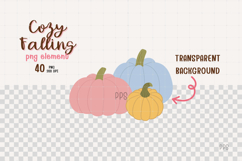 Cozy Falling Clipart Set Product Image 3