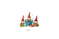 Christmas Gnomes Christmas Trees with Coffee mug, Christmas Product Image 3