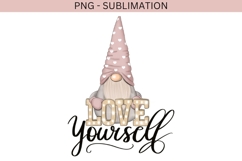 Valentine gnome png design for T-shirts Product Image 3