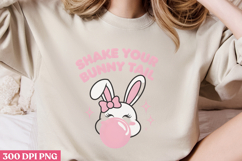 Shake your bunny tail PNG, Easter Sublimation PNG Product Image 3
