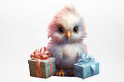 Christmas Baby Animals Clipart PNG Product Image 3